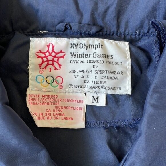 EC Vintage Calgary 1988 Olympics Transportation Shell Jacket - Picture 3 of 4